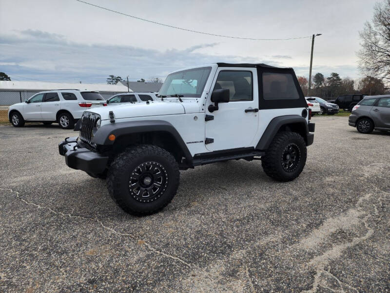 2015 Jeep Wrangler for sale at Carworx LLC in Dunn NC