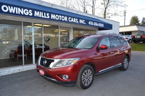 2013 Nissan Pathfinder for sale at Owings Mills Motor Cars in Owings Mills MD