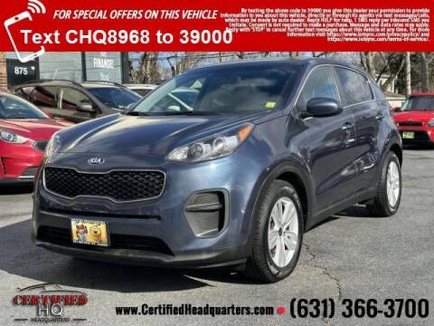 2018 Kia Sportage for sale at CERTIFIED HEADQUARTERS in Saint James NY
