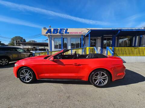 2016 Ford Mustang for sale at Abel Motors, Inc. in Conroe TX