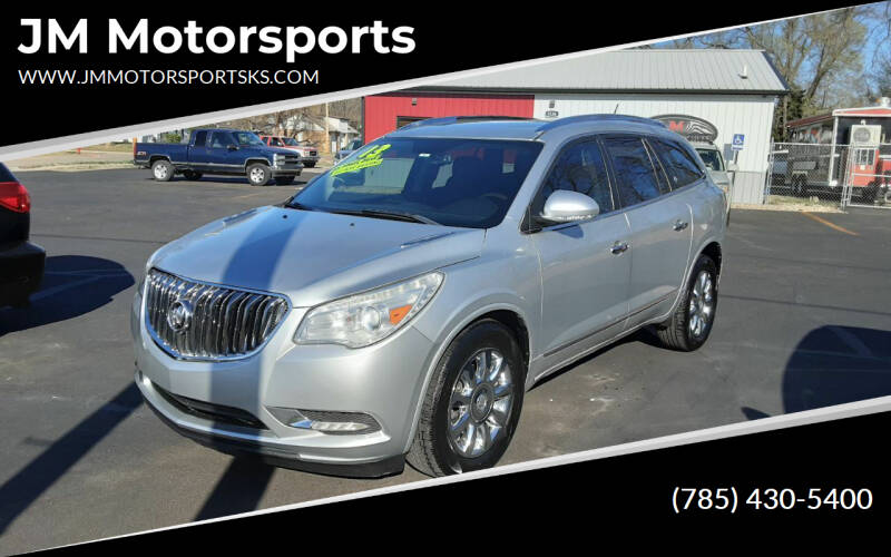 2013 Buick Enclave for sale at JM Motorsports in Topeka KS