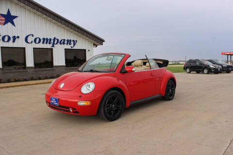 2004 Volkswagen New Beetle Convertible for sale at Cresco Motor Company in Cresco IA