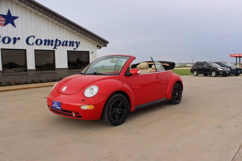 2004 Volkswagen New Beetle Convertible for sale at Cresco Motor Company in Cresco IA