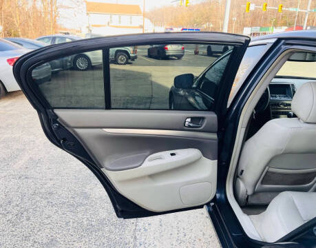 2010 Infiniti G37 Sedan Journey