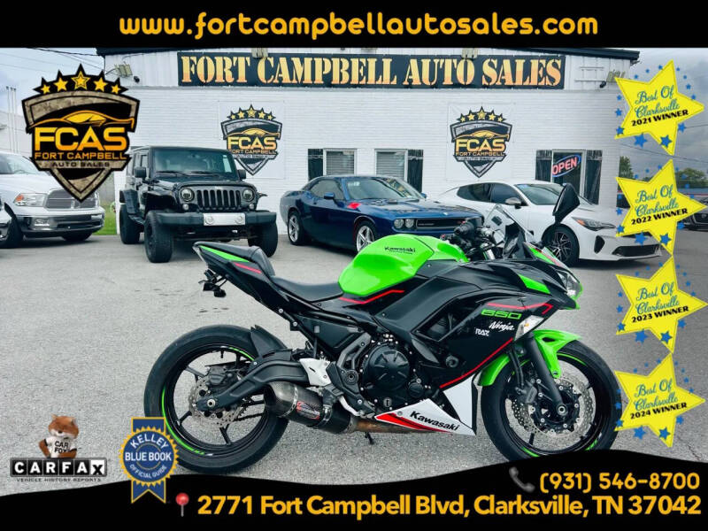 2022 Kawasaki EX650NNFNN Ninja 650