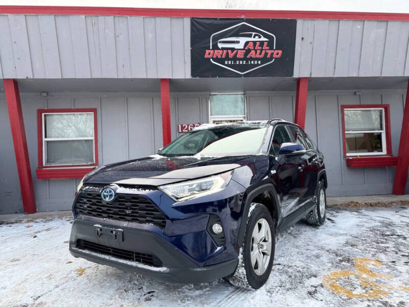 2021 Toyota RAV4 Hybrid for sale at ALLDRIVE AUTO SALES LLC in Saint Paul MN