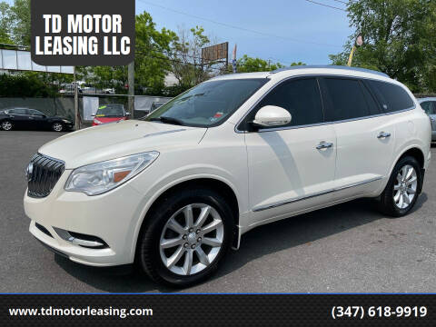 2015 Buick Enclave for sale at TD MOTOR LEASING LLC in Staten Island NY