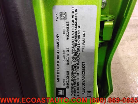 2016 Chevrolet Spark 1LT CVT