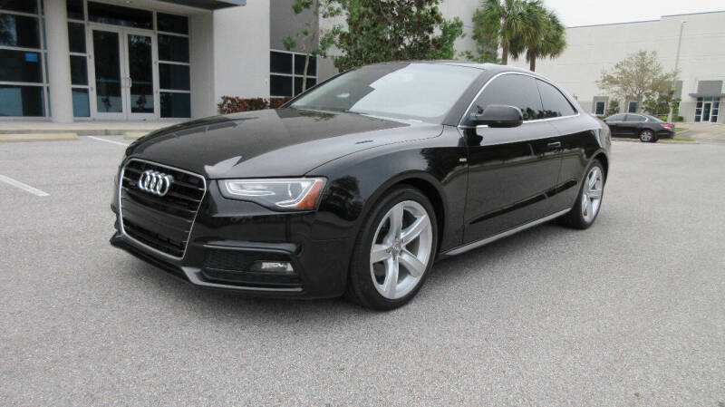 Used 2016 Audi A5 Coupe Premium with VIN WAUD2AFR0GA025764 for sale in Largo, FL