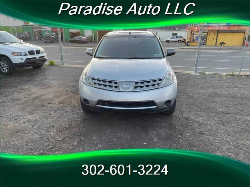 2007 Nissan Murano for sale at Paradise Auto in Wilmington, DE