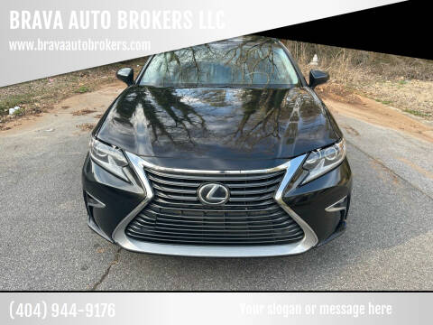 2017 Lexus ES 350 for sale at BRAVA AUTO BROKERS LLC in Clarkston GA