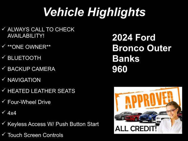 2024 Ford Bronco Outer Banks