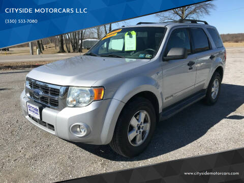 2008 Ford Escape for sale at CITYSIDE MOTORCARS LLC in Canfield OH