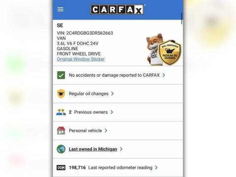 2013 Dodge Grand Caravan SE