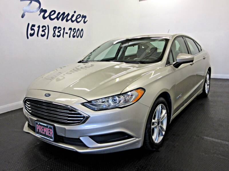 2018 Ford Fusion Hybrid for sale at Premier Automotive Group in Milford OH