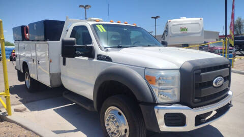 2011 Ford F-550 Super Duty for sale at CAMEL MOTORS in Tucson AZ