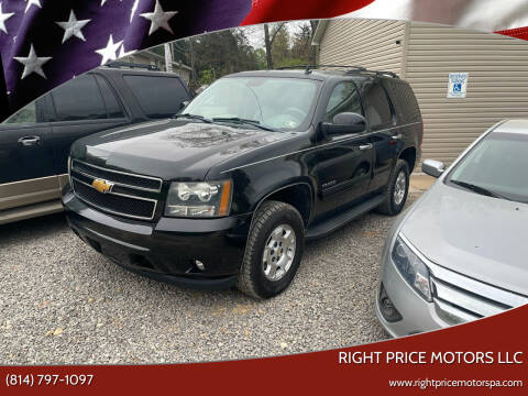 2012 Chevrolet Tahoe for sale at Right Price Motors LLC in Cranberry PA
