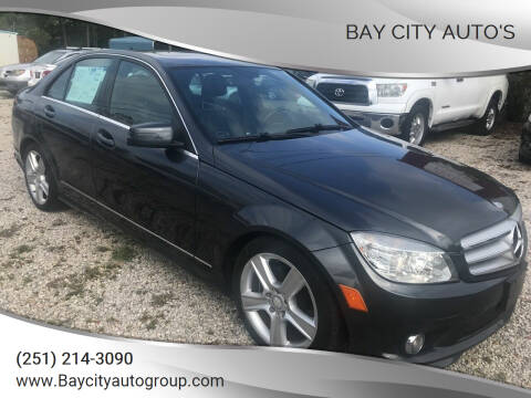 2010 Mercedes-Benz C-Class for sale at Bay City Auto's in Mobile AL