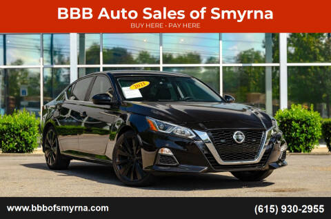 2021 Nissan Altima for sale at BBB Auto Sales of Smyrna in Smyrna TN