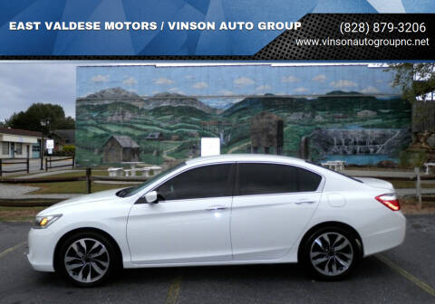 2015 Honda Accord for sale at EAST VALDESE MOTORS / VINSON AUTO GROUP in Valdese NC