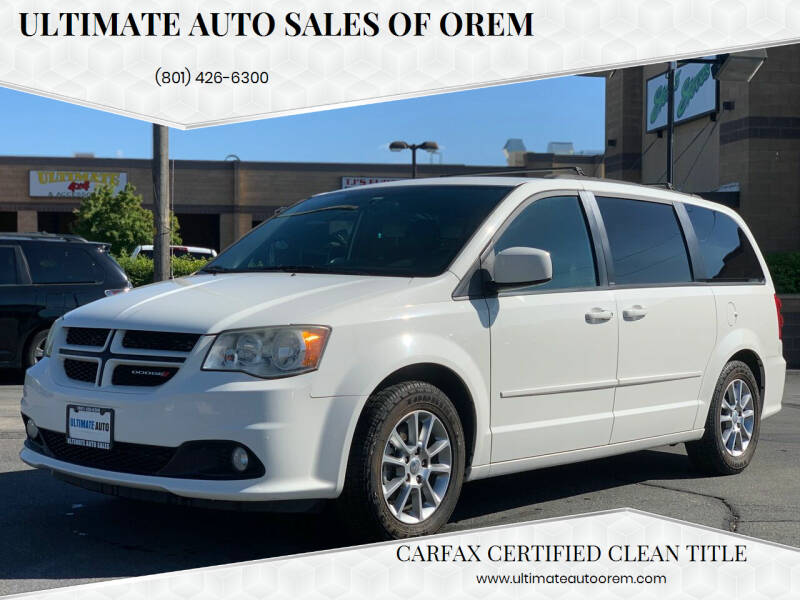 2013 Dodge Grand Caravan for sale at Ultimate Auto Sales Of Orem in Orem UT