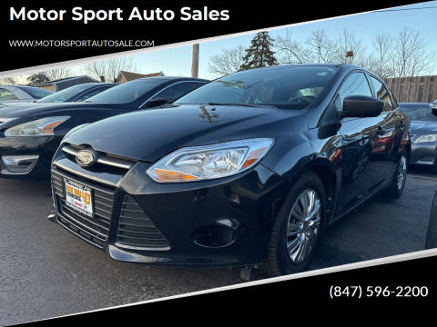 2012 Ford Focus for sale at Motor Sport Auto Sales in Waukegan IL