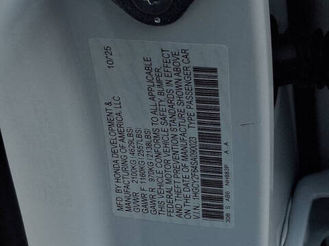 2025 Honda Accord Hybrid EX-L