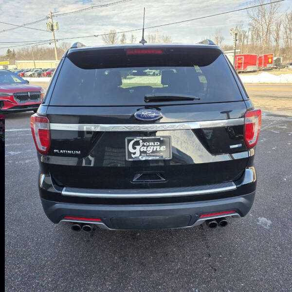 2018 Ford Explorer Platinum