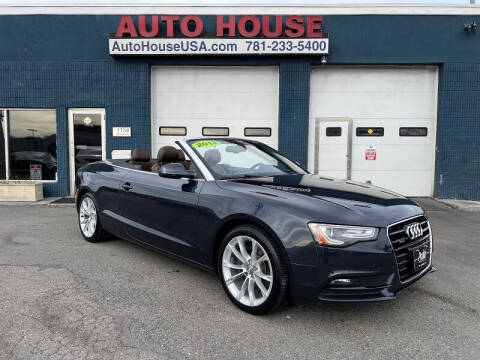 2013 Audi A5 for sale at Auto House USA in Saugus MA