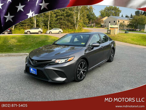 2019 Toyota Camry for sale at MD Motors LLC in Williston VT
