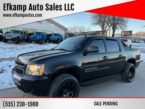2007 Chevrolet Avalanche for sale at Efkamp Auto Sales LLC in Des Moines IA