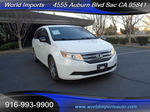 2012 Honda Odyssey for sale at World Imports in Sacramento CA