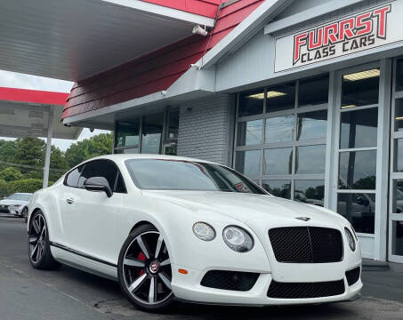 2014 Bentley Continental for sale at Furrst Class Cars LLC - Independence Blvd. in Charlotte NC