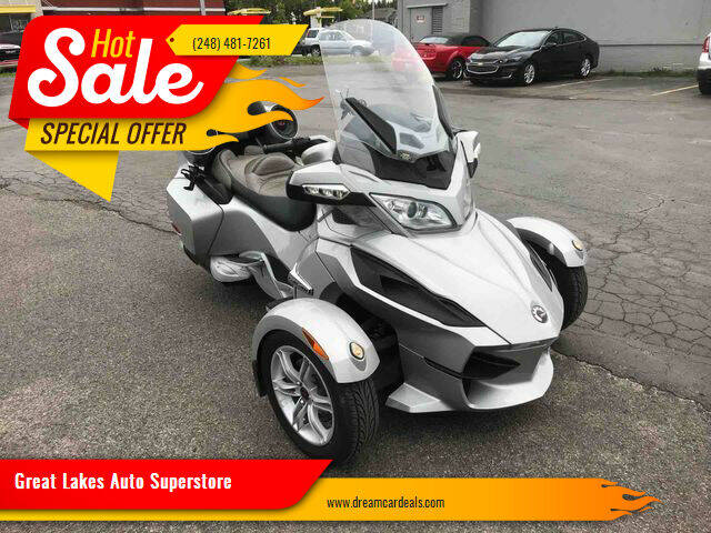 2010 Can-Am Spyder RT for sale at Great Lakes Auto Superstore in Waterford Township MI
