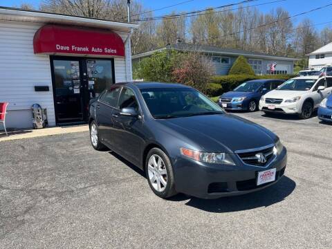 2005 Acura TSX for sale at Dave Franek Automotive in Wantage NJ