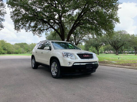 2010 GMC Acadia for sale at Azin Motors LLC in San Antonio TX