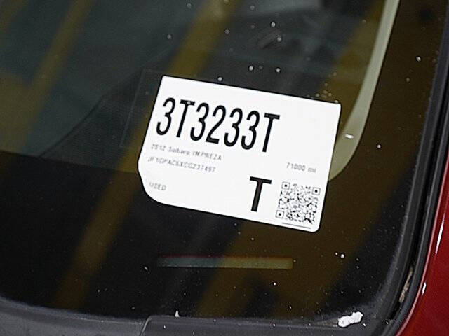 2012 Subaru Impreza 2.0i Premium