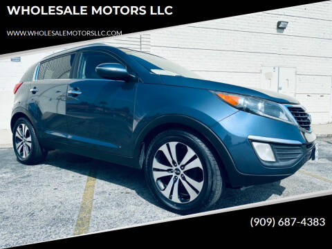 2011 Kia Sportage for sale at WHOLESALE MOTORS LLC in Riverside CA