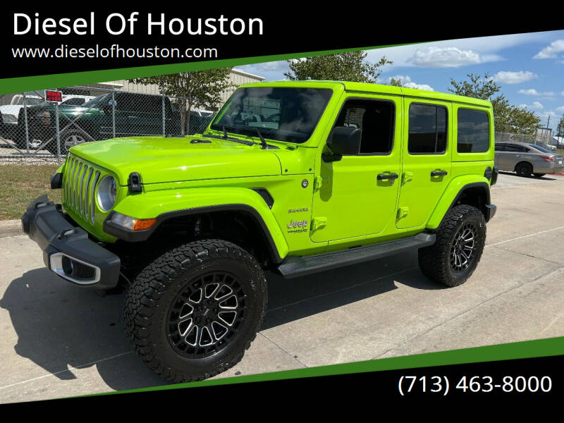 2021 Jeep Wrangler Unlimited for sale at Diesel Of Houston in Houston TX