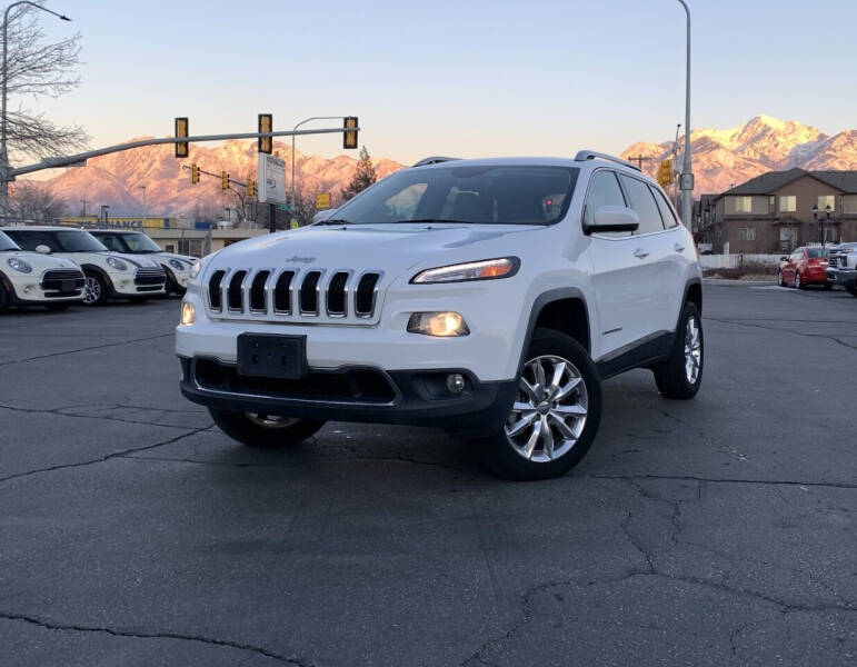 2015 Jeep Cherokee for sale at UTAH AUTO EXCHANGE INC in Midvale UT