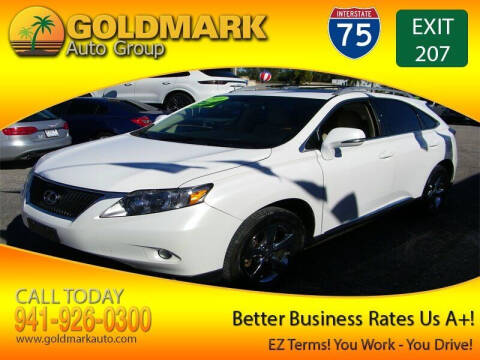 2010 Lexus RX 350 for sale at Goldmark Auto Group in Sarasota FL