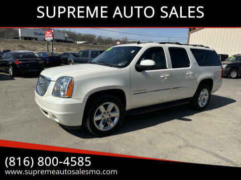 2014 GMC Yukon XL for sale at SUPREME AUTO SALES in Grandview MO