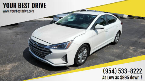 2020 Hyundai Elantra for sale at YOUR BEST DRIVE in Oakland Park FL