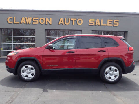 2015 Jeep Cherokee for sale at Clawson Auto Sales in Clawson MI