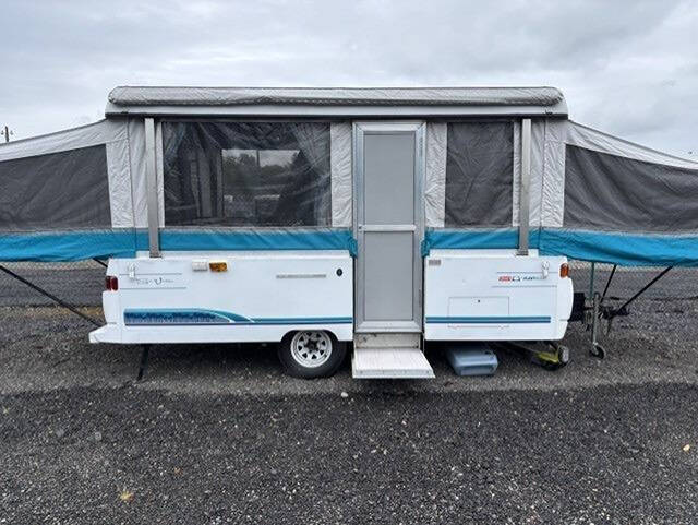 1996 coleman camp trailer tent trailer
