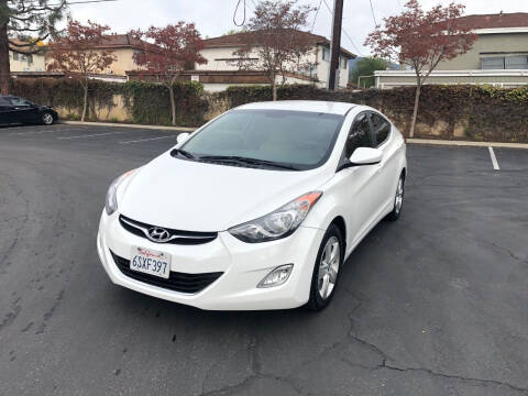 2012 Hyundai Elantra for sale at Inland Auto Sales in Upland CA