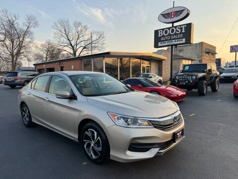 2017 Honda Accord for sale at BOOST AUTO SALES in Saint Louis MO
