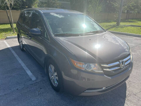 2016 Honda Odyssey for sale at Eden Cars Inc in Hollywood FL