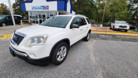 2011 GMC Acadia for sale at Bahia Auto Sales in Chesapeake VA