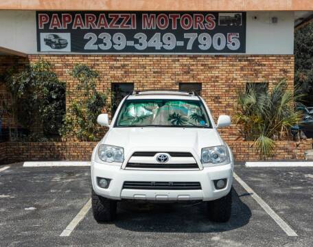 2008 Toyota 4Runner for sale at Paparazzi Motors in North Fort Myers FL
